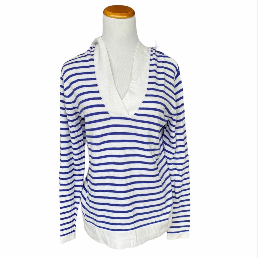 Tommy Bahama Stripe Hooded Sweater from Evereve